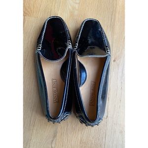 COPY - Lands' End loafer shoes leather upper 511 size 8 1/2 W black made in Bra…